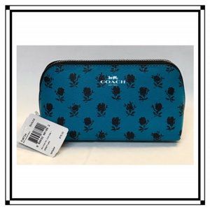 Coach Leather Cosmetic Bag - NWT